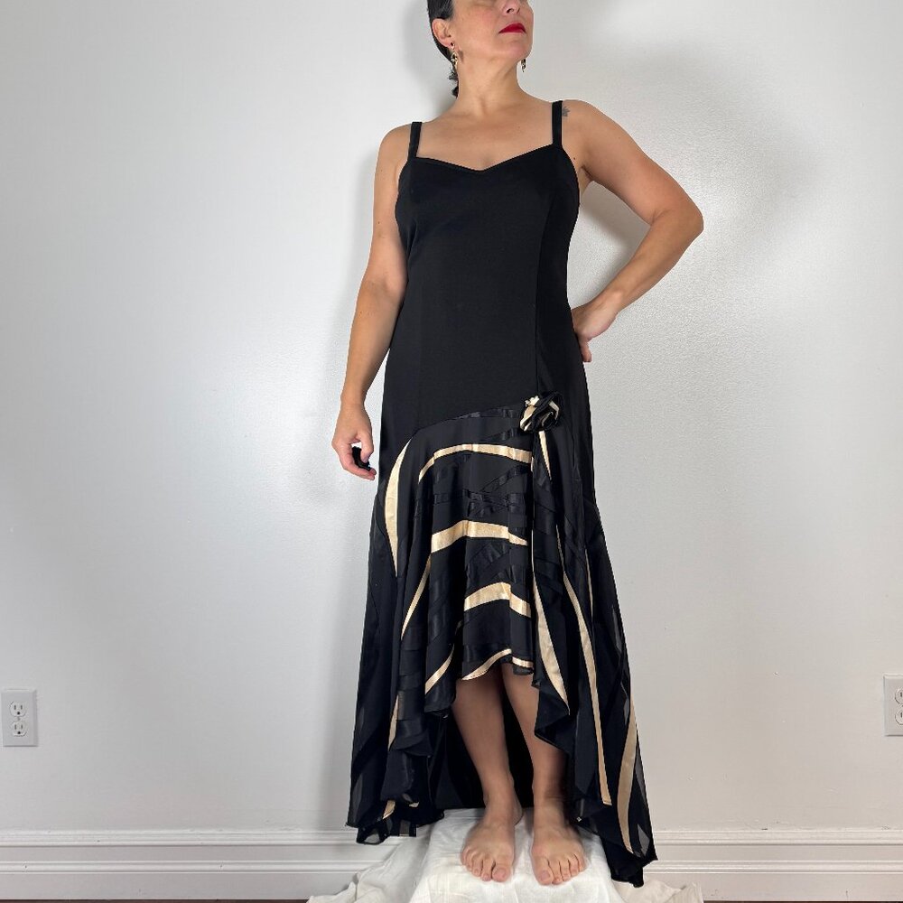 Vintage JOSEPH RIBKOFF Party Dress - Size 12 - Picture 6 of 16